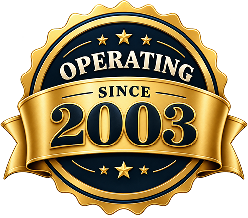Operating-Since-2003-Gold-Seal Operating-Since-2003-Gold-Seal